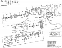 Bosch 0 601 110 000  Drill 24 V / Eu Spare Parts